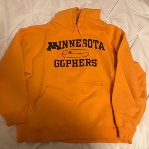 Tops - Yellow Minnesota Gophers Hoodie Tops - Yellow Minnesota Gophers Hoodie